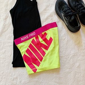 Nike Pro Athletic Shorts